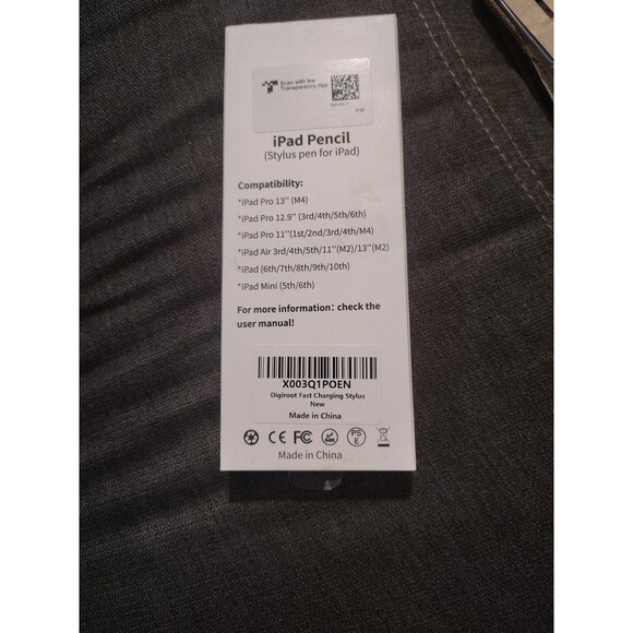 Pencil for Apple Ipad 9Th&10Th Generation, 13 Mins Fast Charge Stylus Pen, Palm - Picture 3 of 12